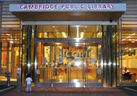Library Entrance by Tom Long