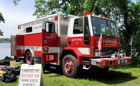Dive Rescue at Fresn Pond - Sept 2024