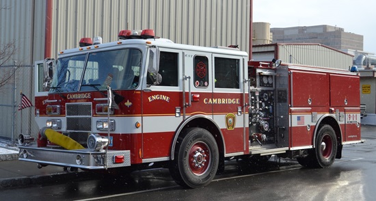 Spare former Engine 9 - 2004 Pierce Saber