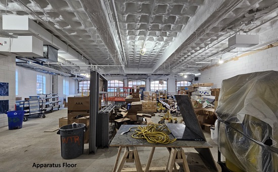 Fire Headquarters reconstruciton update - Dec 18, 2025 - 5