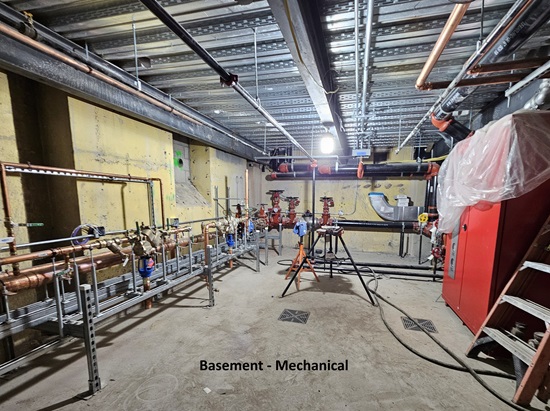 Fire Headquarters reconstruciton update - Dec 18, 2025 - 8