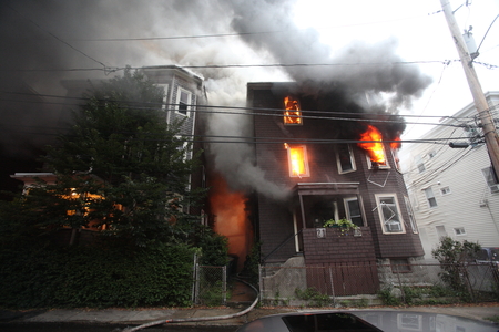 CFD Assists at 7 Alarm Somerville