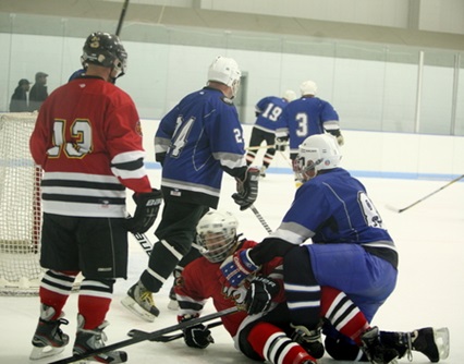 fire vs police Hockey Tournament