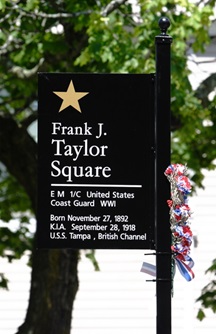 Frank Taylor Square Dedication