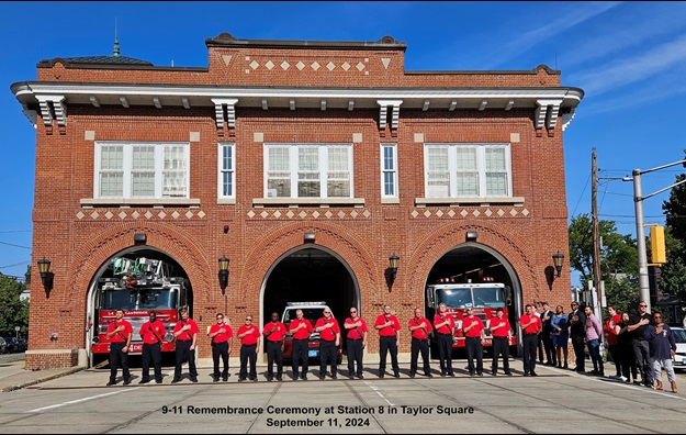 9-11 remembrance 2024 Taylor Square