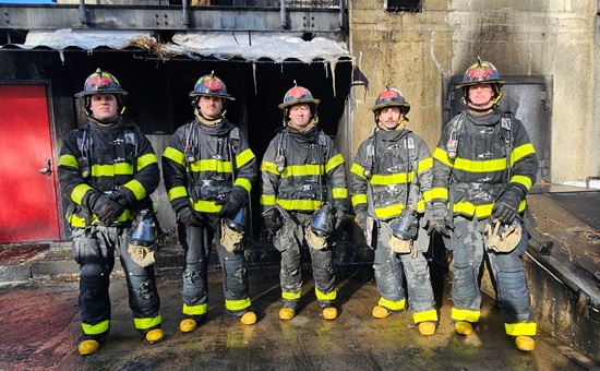 Cambridge recruit firefighters at Mass Fire Academy Burn training - Feb 2, 2026
