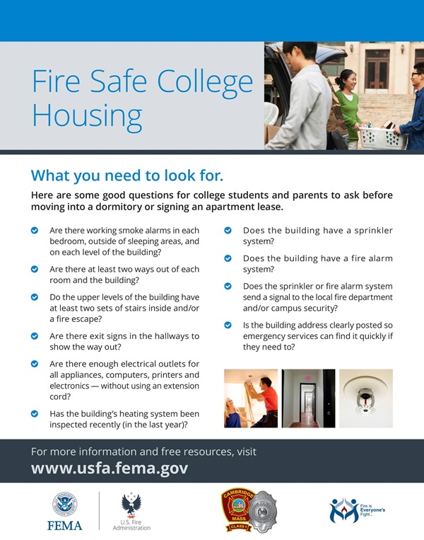 Fire Safety Campus Housing