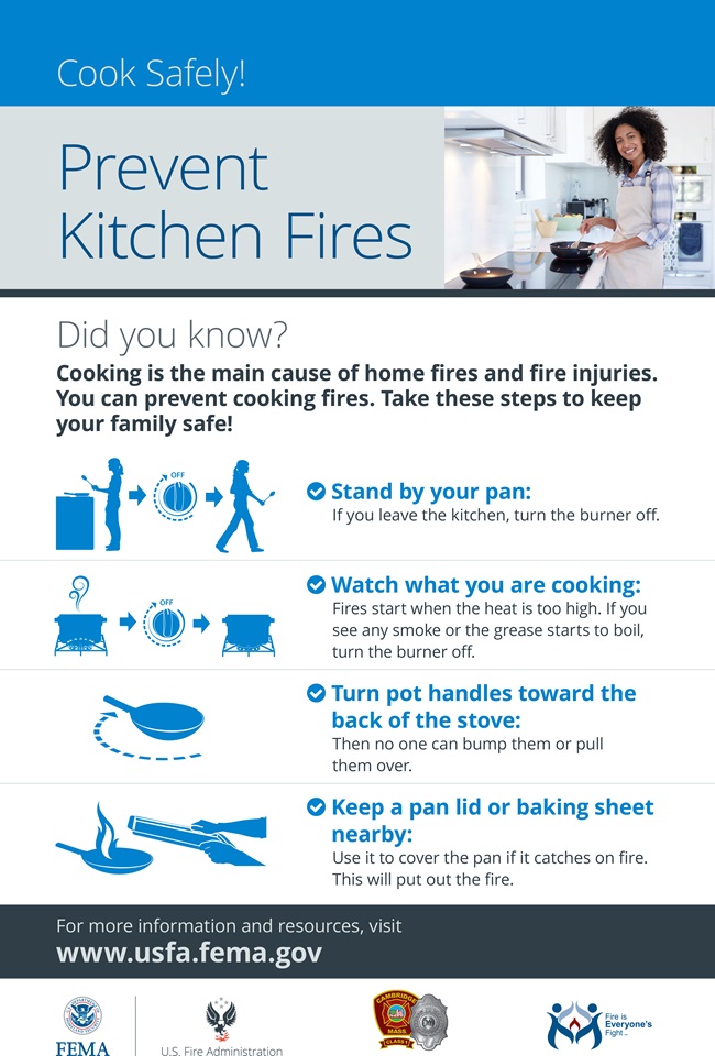 Kitchen fire safety