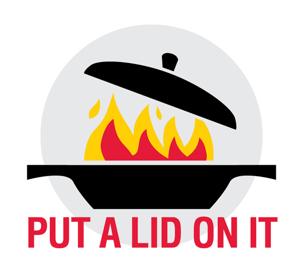 Put a lid on it - cooking safety