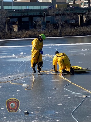 Ice and Cold Water Rescue training review