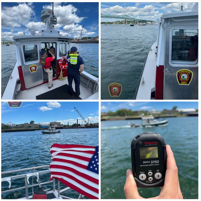 Marine Unit RAD Training - Boston Harbor