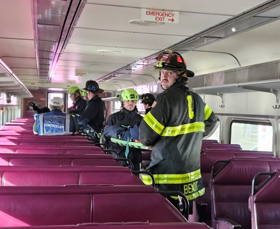 MBTA drill 17 Nov 2024 - 9