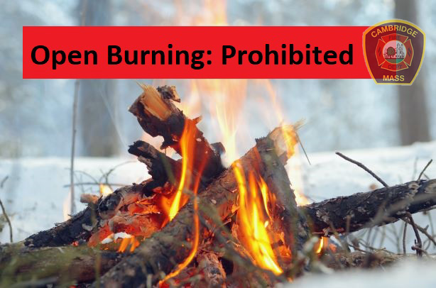 Outside Burning Prohibited