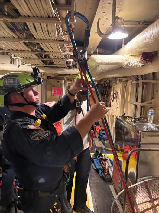 USS Salem Tech Rescue Ex - 8 Oct 2025 - 2