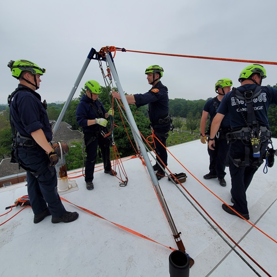 Tech Rescue High Angle Drill - 13June2023 - 2