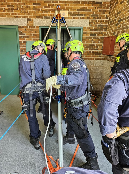 Tech Resq exercise - Fenway Park 12Sep2024 - elevator 2