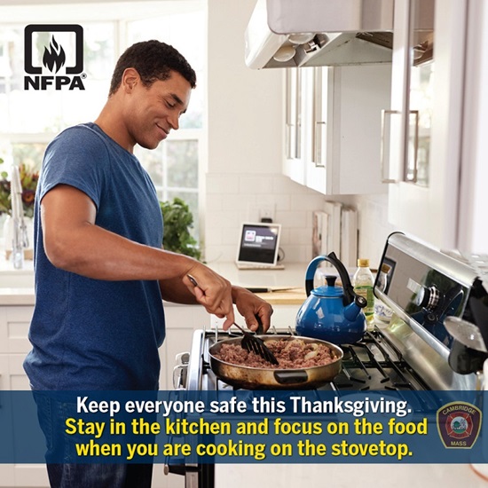 Thanksgiving fire safety