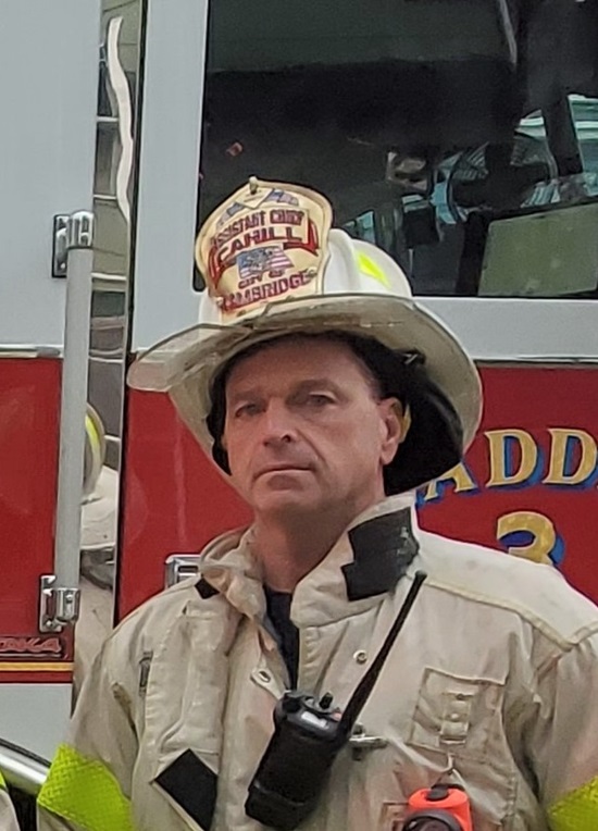 Acting Fire Chief Tom Cahill