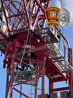 Tower crane rescue training 1