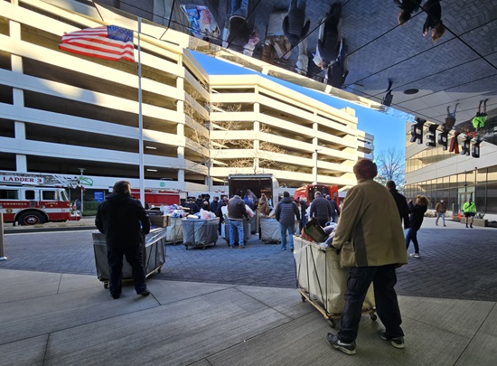 Toys for Tots pickup 2025 - 2