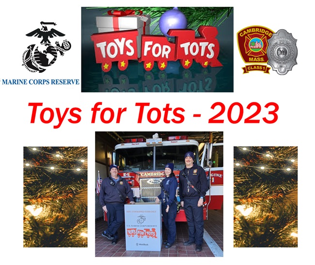 Toys for Tots poster 2023