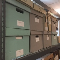 CHC archival storage shelves