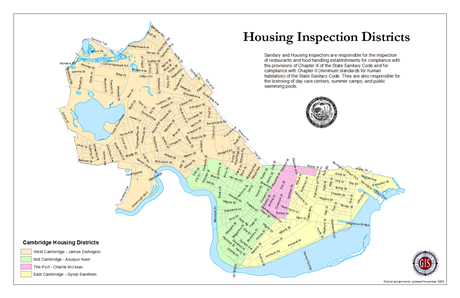 thumbnail of Cambridge housing districts