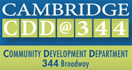 Cambridge Community Development Department Logo