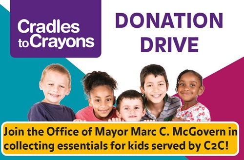 Mayor McGoverns Office Partners with Cradles to Crayons for Cambridge Kids Clothing Drive