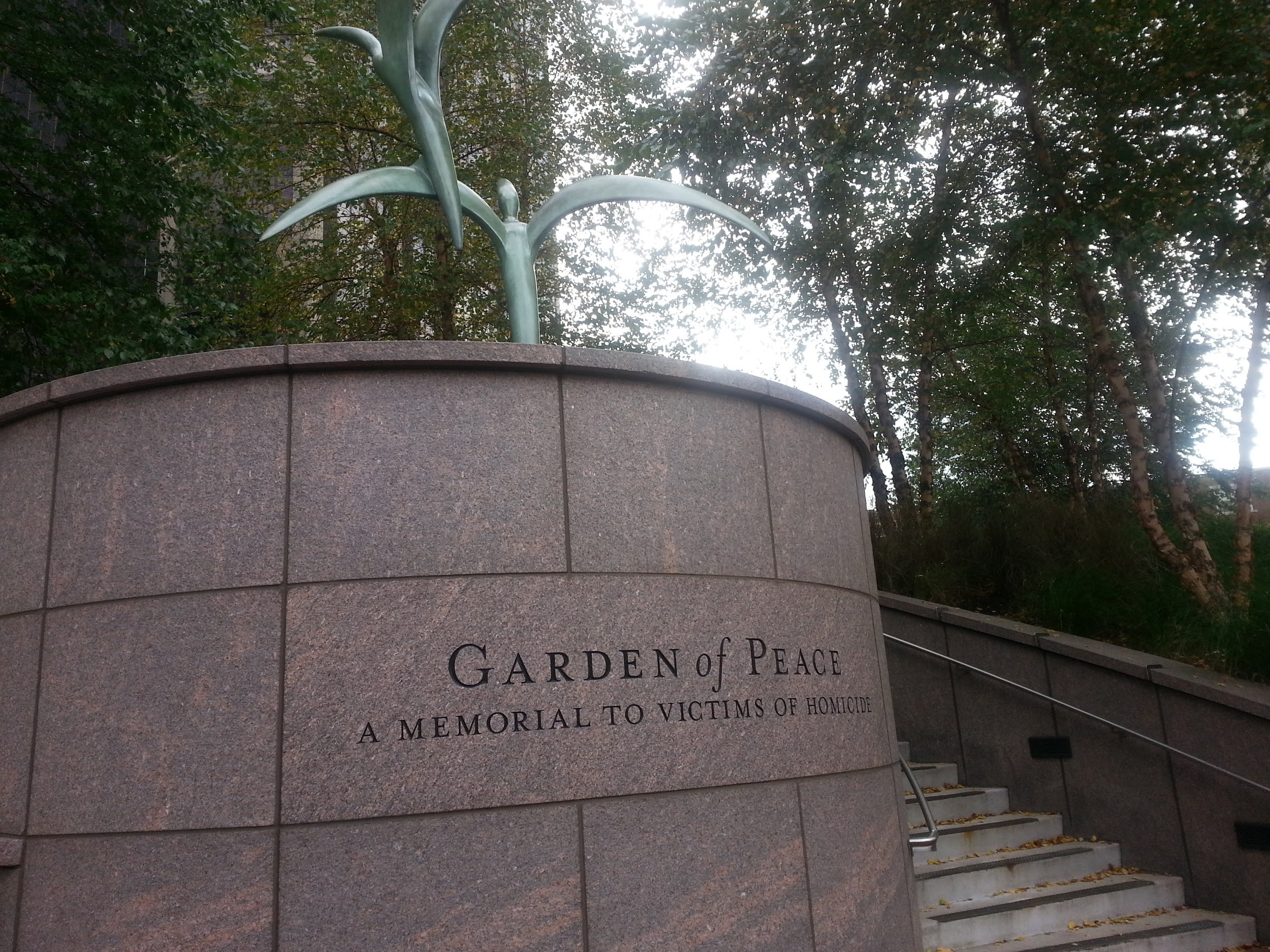 Boston Garden of Peace entrance