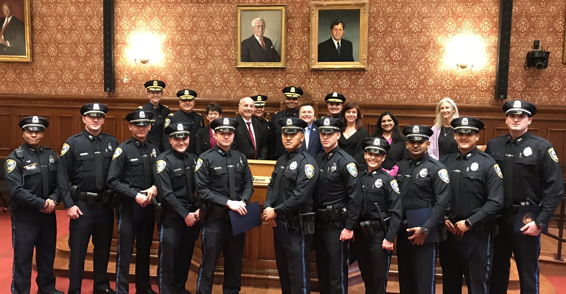 Cambridge Police Department 10 New Officers