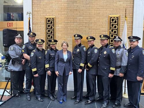 CPD Leadership with Gov. Healey