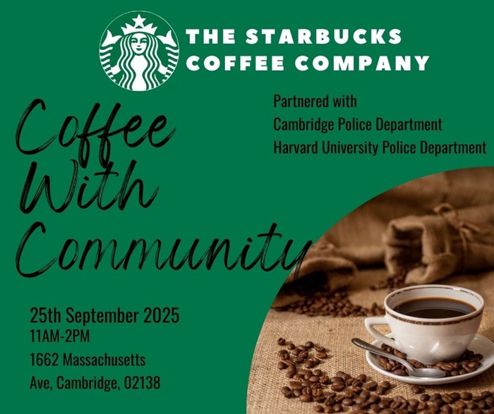 Coffee with Community Flyer
