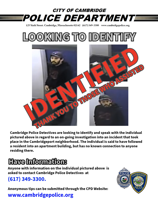 Individual Identified