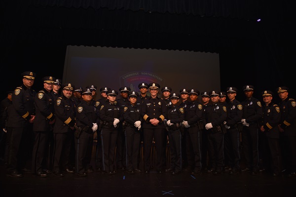 New Cambridge Police Officers