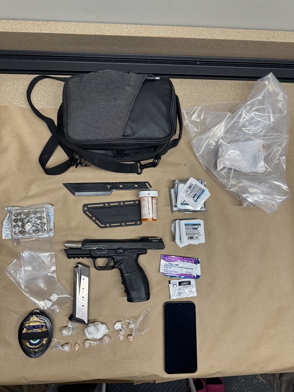 Drug and Gun Arrest