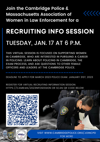Join CPD Virtual Information Session with MAWLE Flyer
