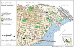East Cambridge Neighborhood Map