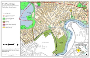 West Cambridge Map