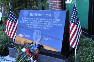 NYPD Memorial Stone