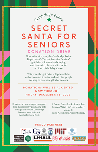 2022 Secret Santa for Seniors Flyer