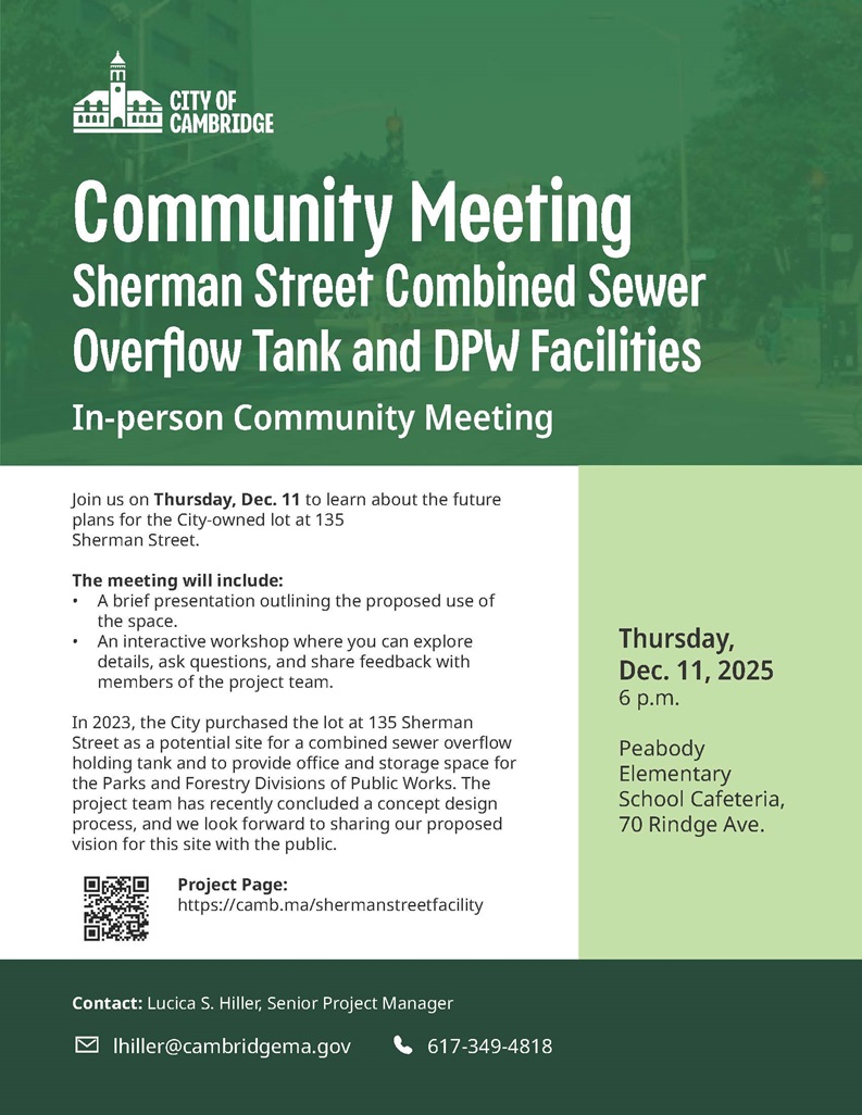 135 Sherman Street Community Meeting
