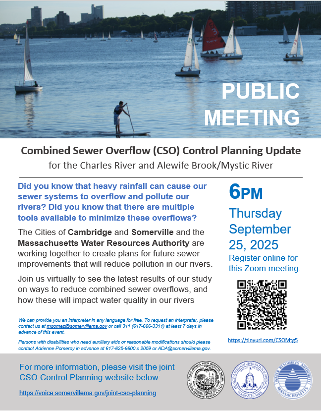 CSO Control Plan Public Meeting Flyer