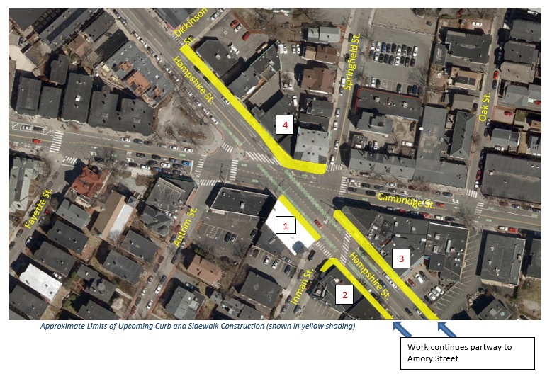 Map of Hampshire St.