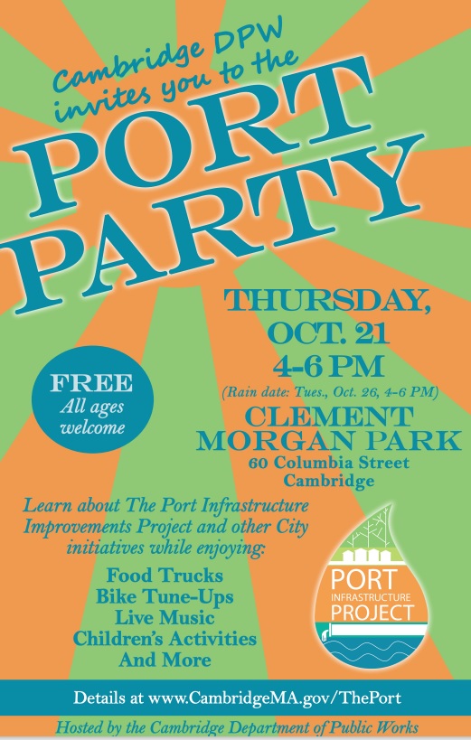 The Port Party Flyer