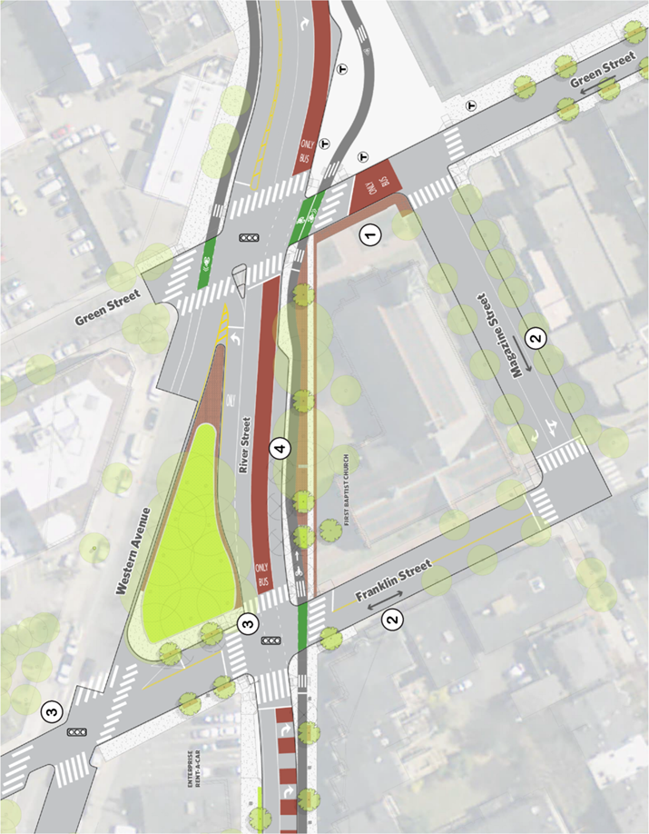 New Traffic Pattern for River St 4-10-2026