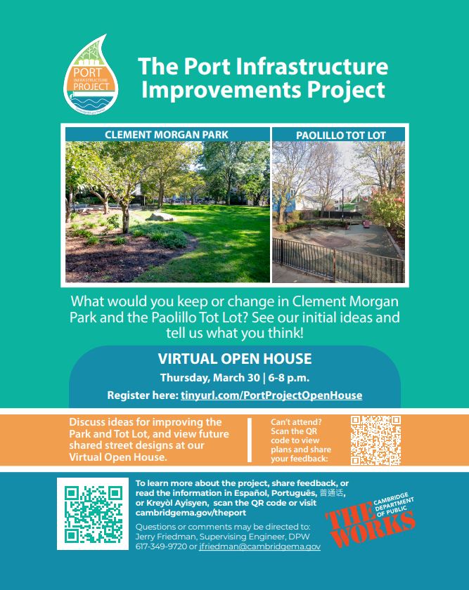 The Port Infrastructure Improvement Project Virtual Open House