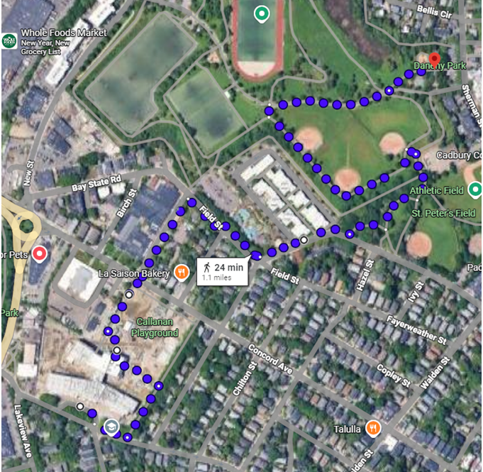 Arbor Week 2026 Tree Walk Route