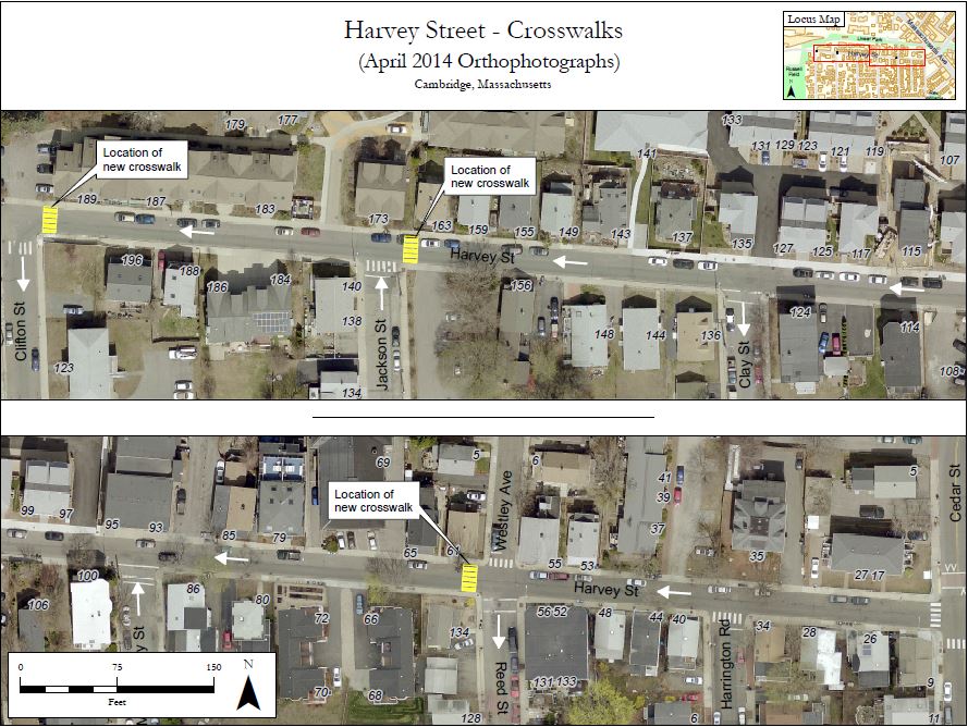 Harvey St Map