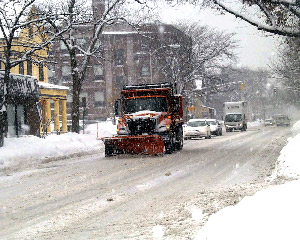 Plowing Broadway